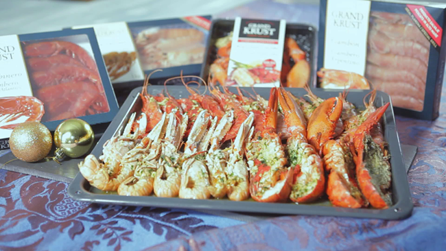 Gambones, carabineros, cigalas y bogavante a la plancha