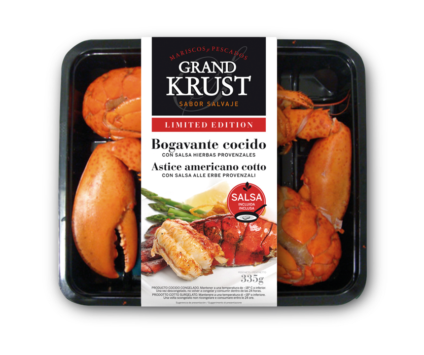 Bogavante cocido a las hierbas provenzales