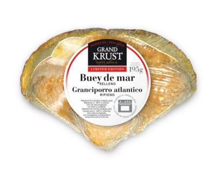 Buey de mar relleno