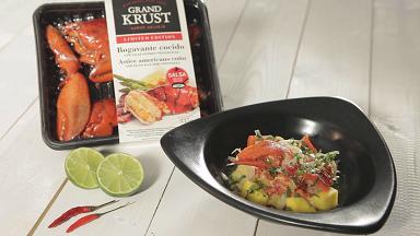 Ceviche di astice e mango