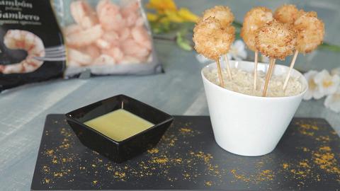 Panko fried shrimp