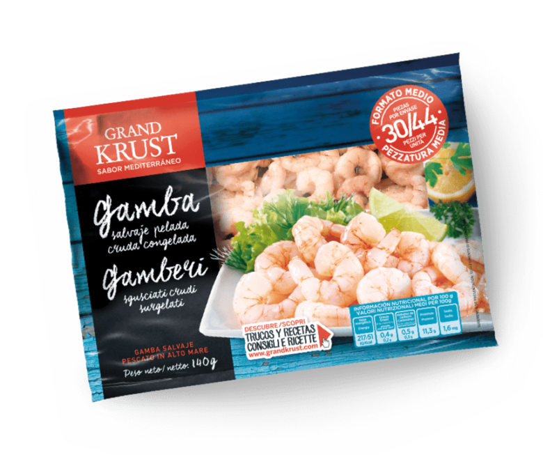 Gamba pelada 140 g