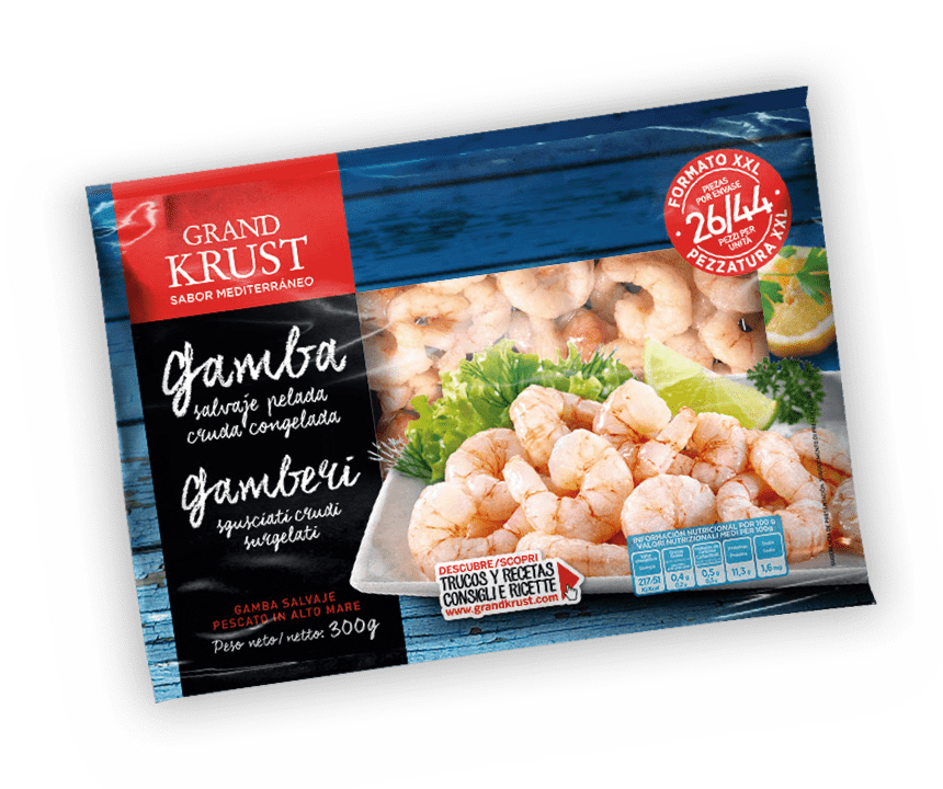 Gamba pelada 300 g