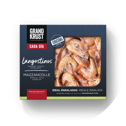 Frozen cooked vannamei shrimps