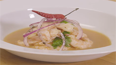 Prawn red Aguachile