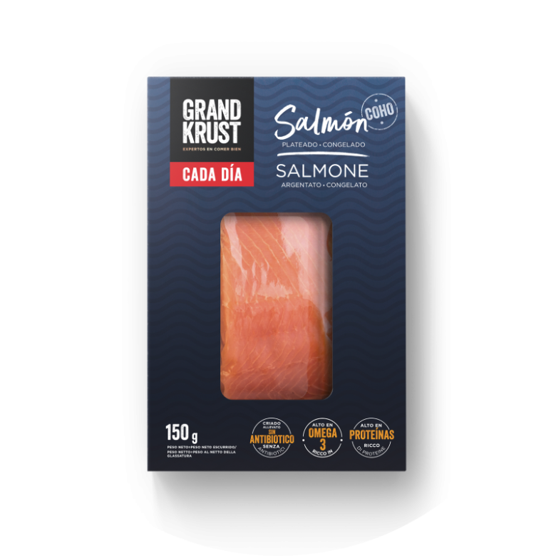 Frozen Silver Coho Salmon